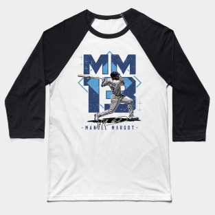 Manuel Margot Tampa Bay Player Square Baseball T-Shirt